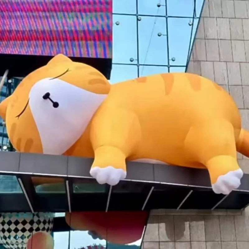 Mascota inflable personalizada para ferias comerciales